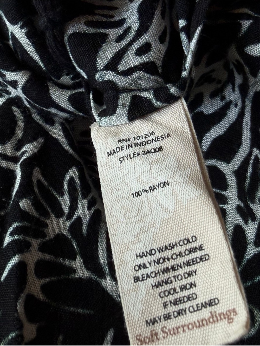 Soft Surroundings Beach Tunic Swim Coverup - Picture 7 of 8